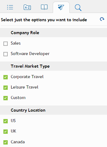 Dynamic content filters
