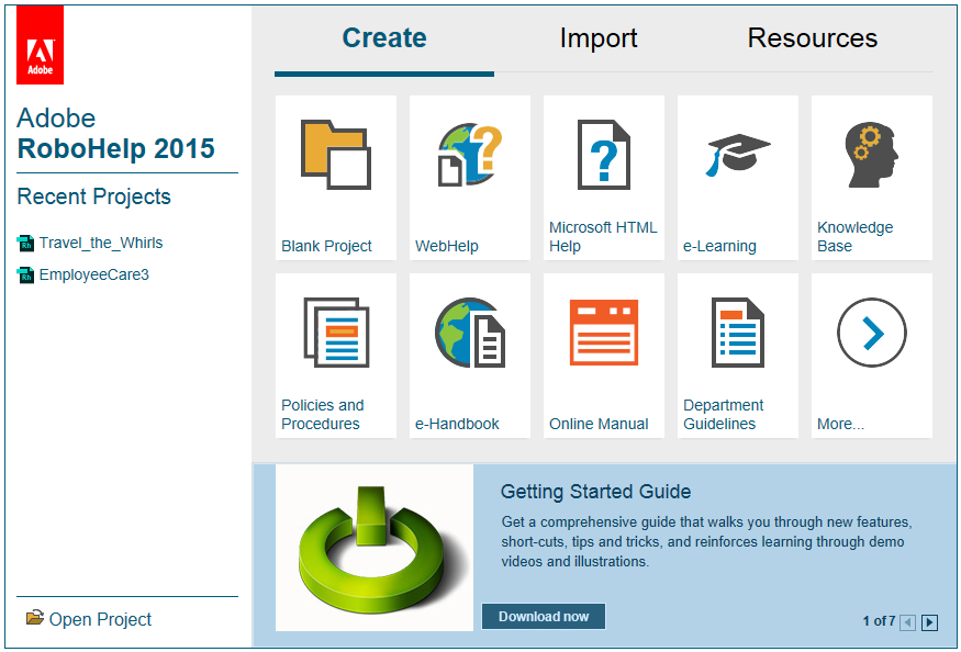 A complete redesign and makeover of the starter page
