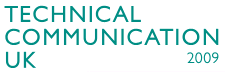 ISTC's Technical Communication UK 2009 Conference, Nottingham, UK